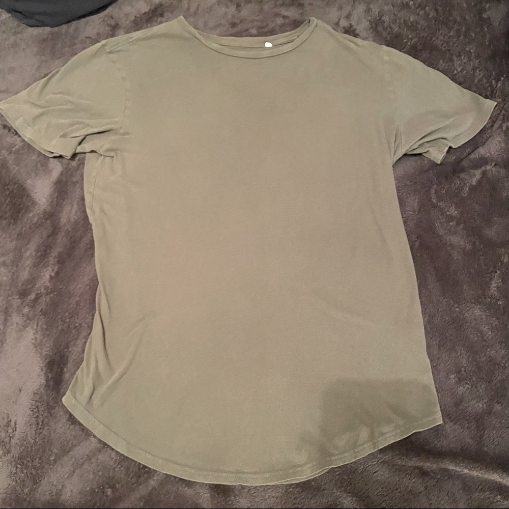 PACSUN army green t-shirt
